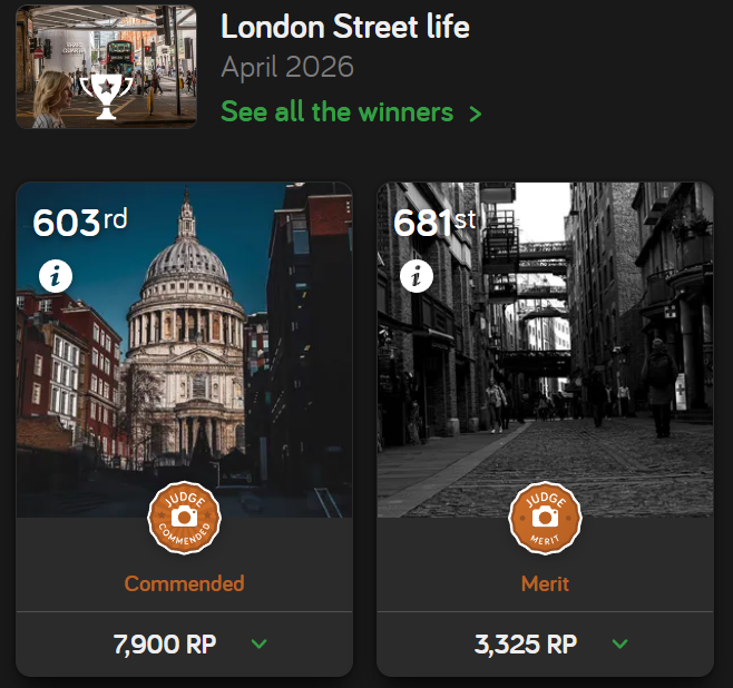 London Street Life — April 2026